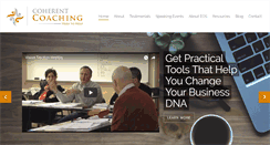 Desktop Screenshot of coherent-coaching.com
